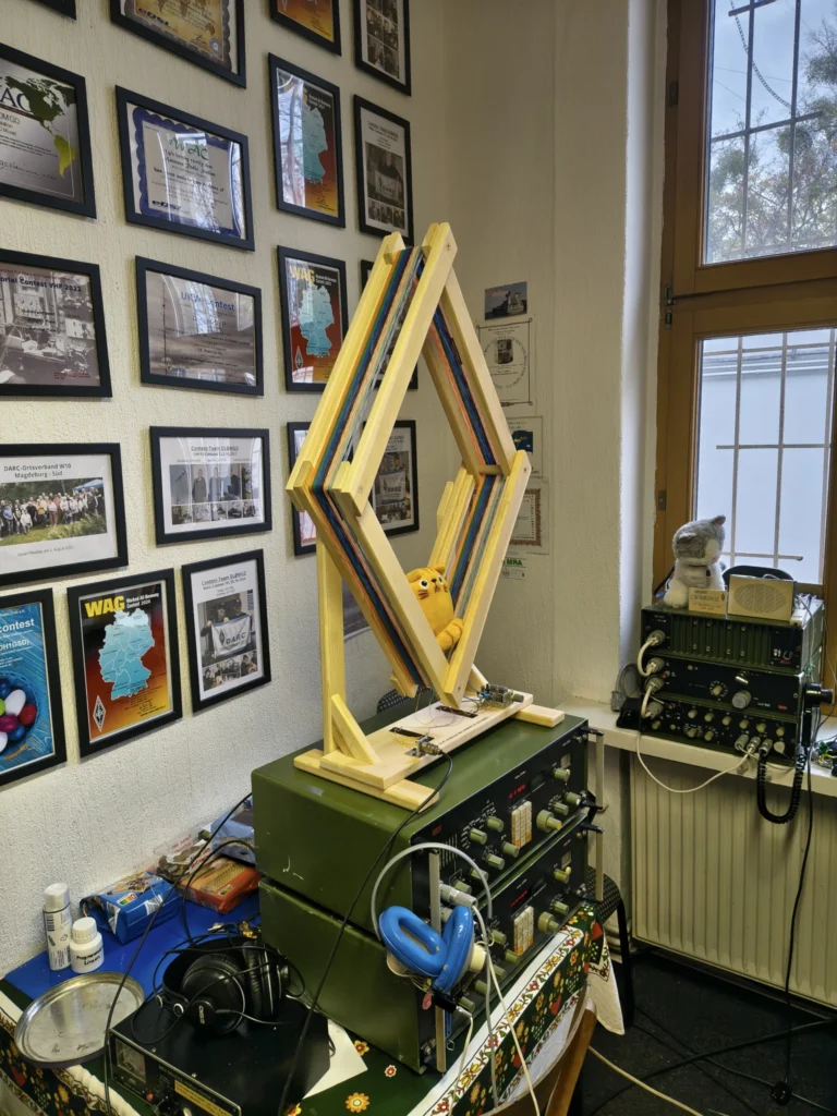 EKD300 mit Rahmenantenne